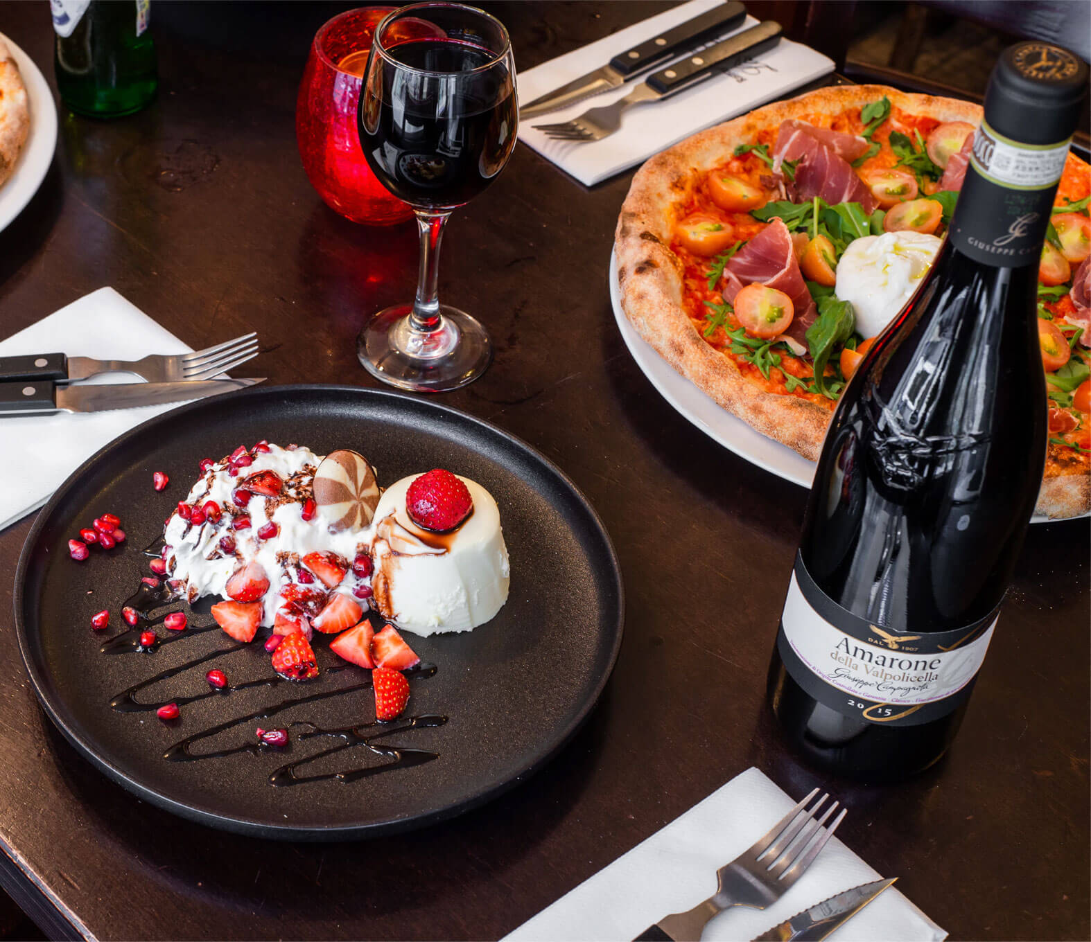 Red Wine and Dessert